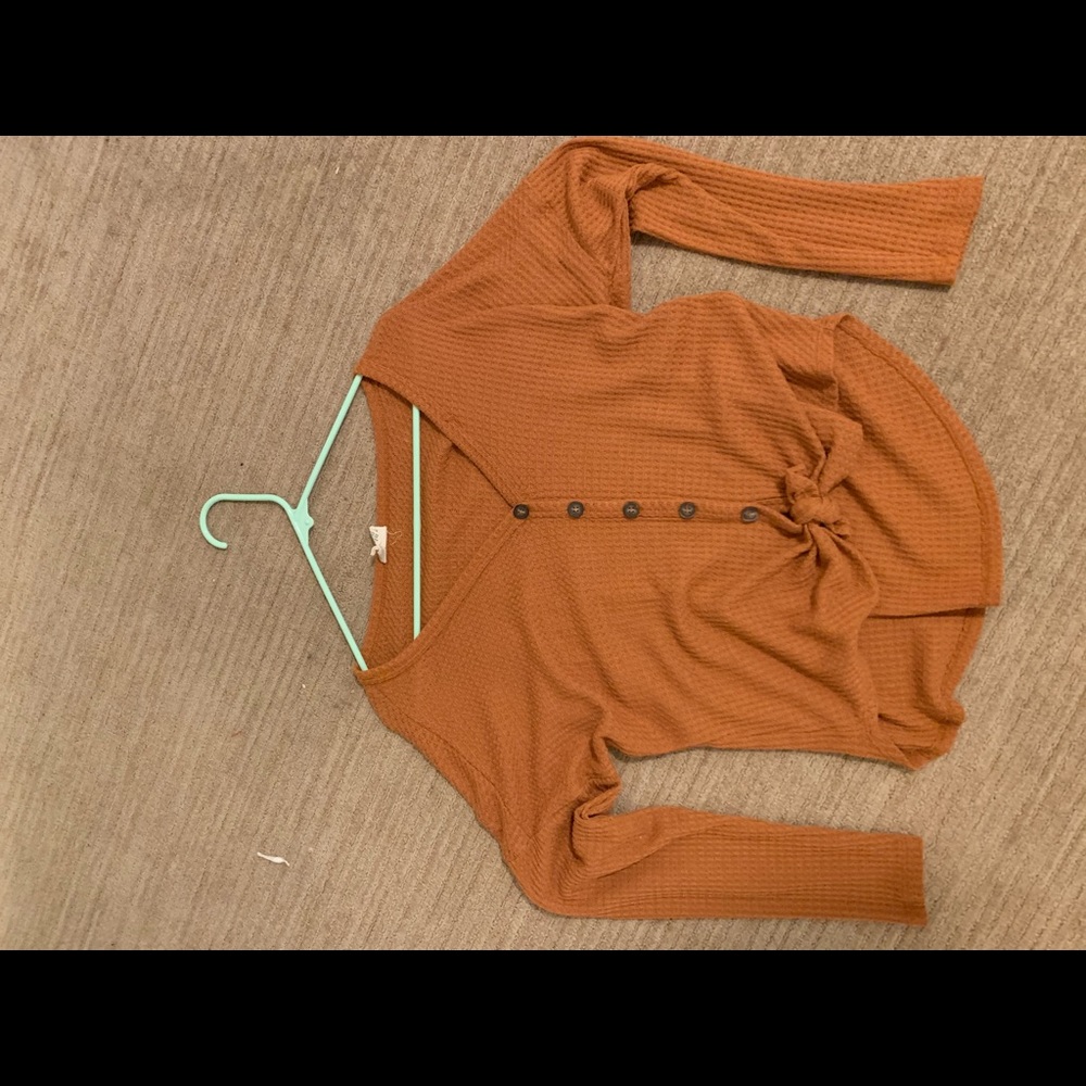Buttoned sweater